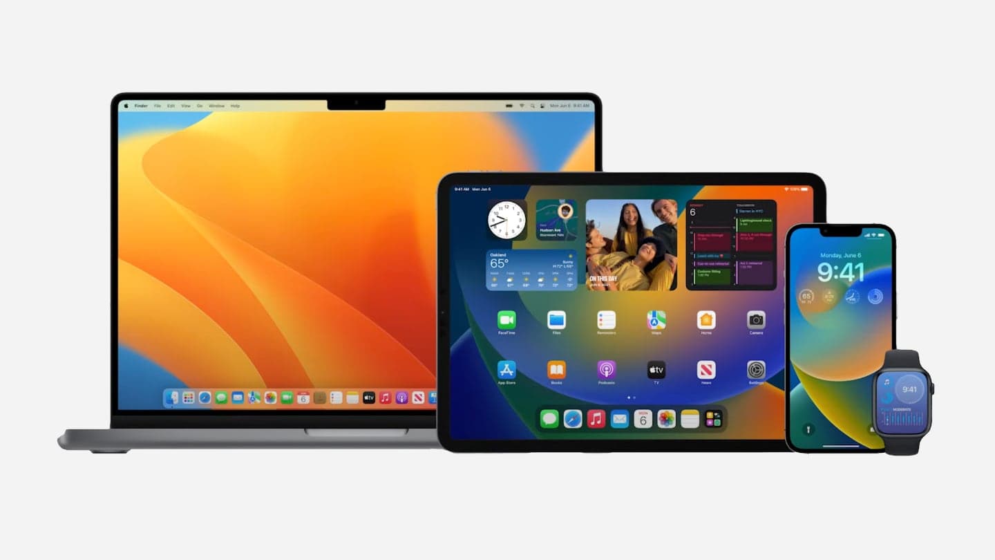 Nové operační systémy od Applu pro rok 2022