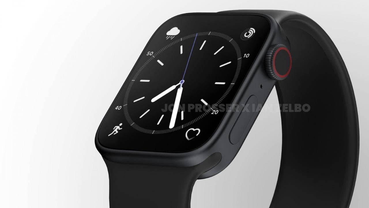 Apple Watch Series 8, neoficiální render