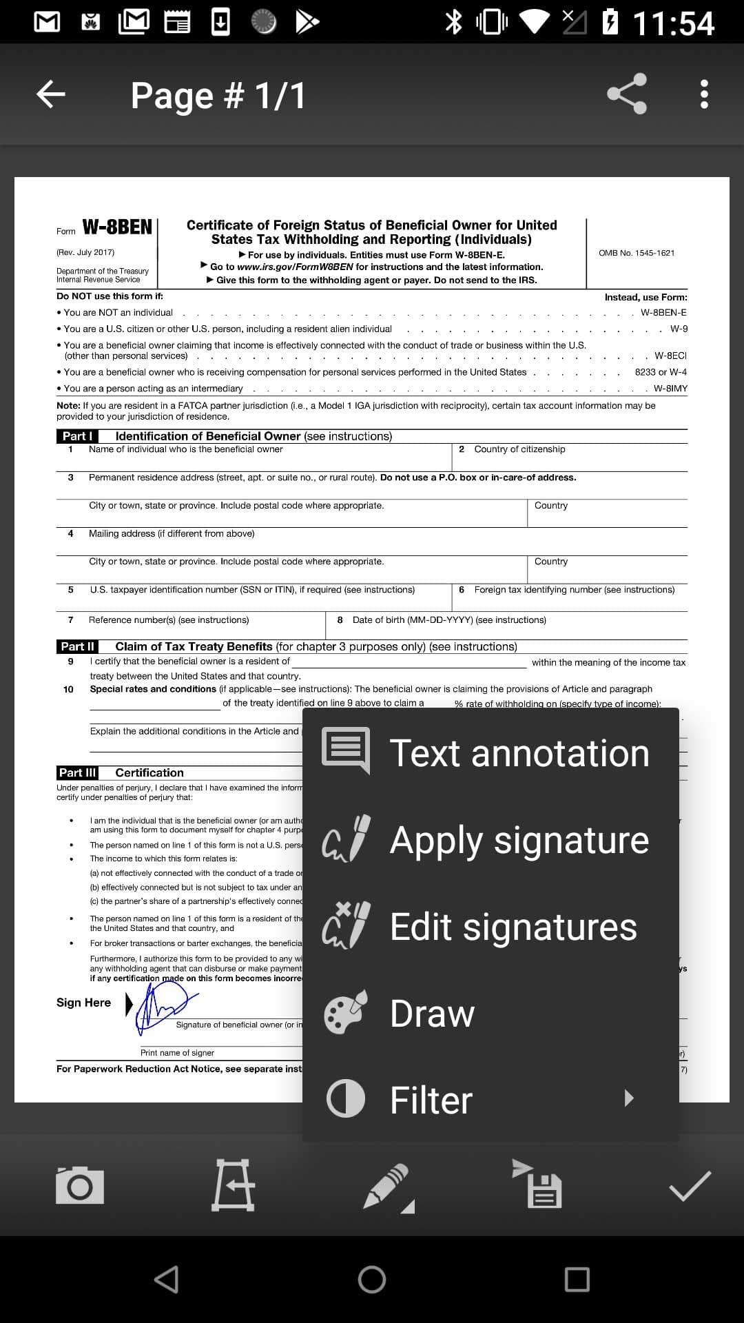 Mobile Doc Scanner (MDScan) + OCR