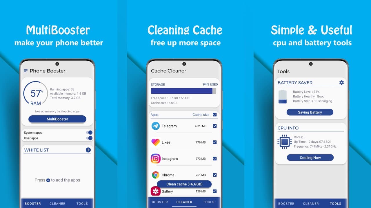 Phone Booster Pro - Force Stop