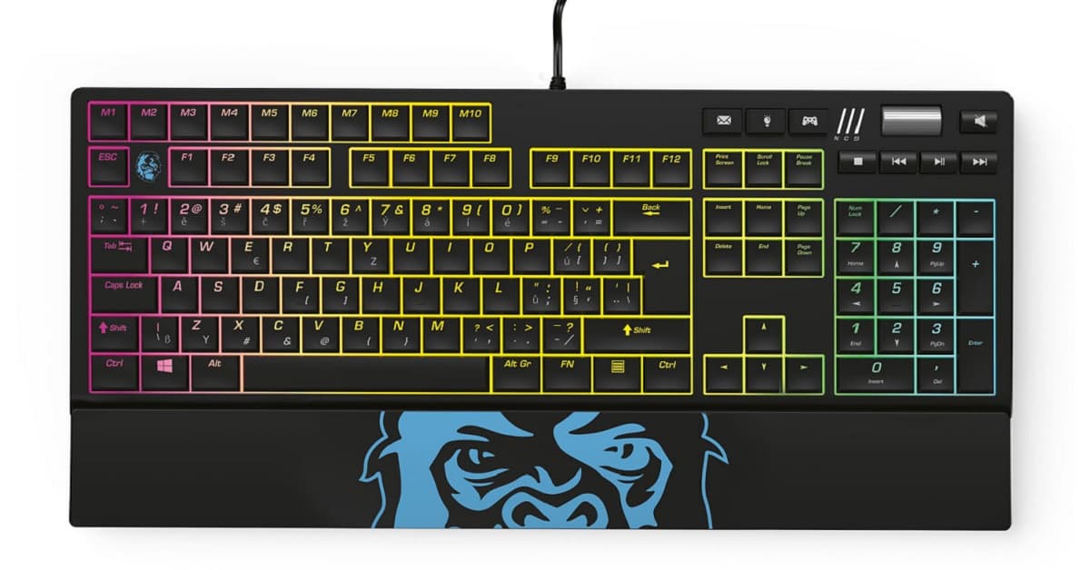 Herní mechanická klávesnice