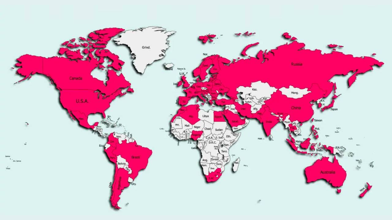 Mapa šíření malwaru Schoolyard Bully