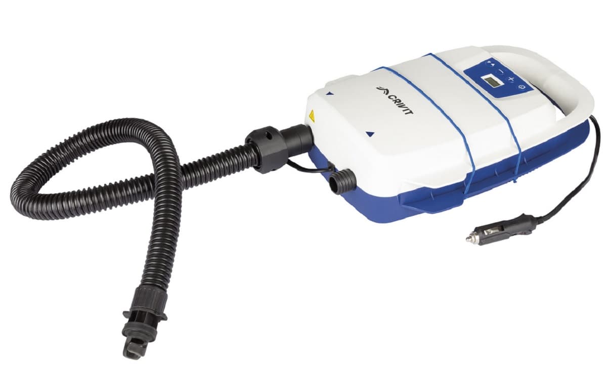 Elektrická pumpa pro nafukovací paddle boardy a kajaky z Lidlu