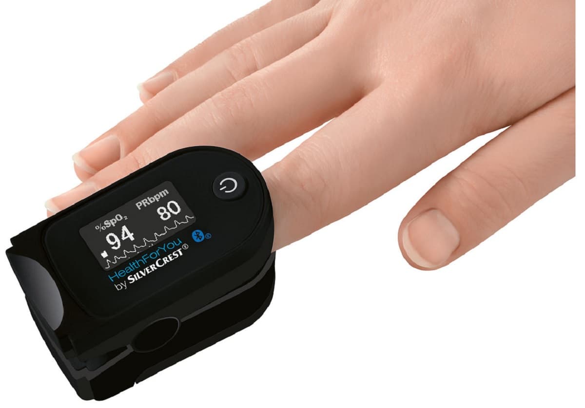 Pulzní oxymetr s Bluetooth