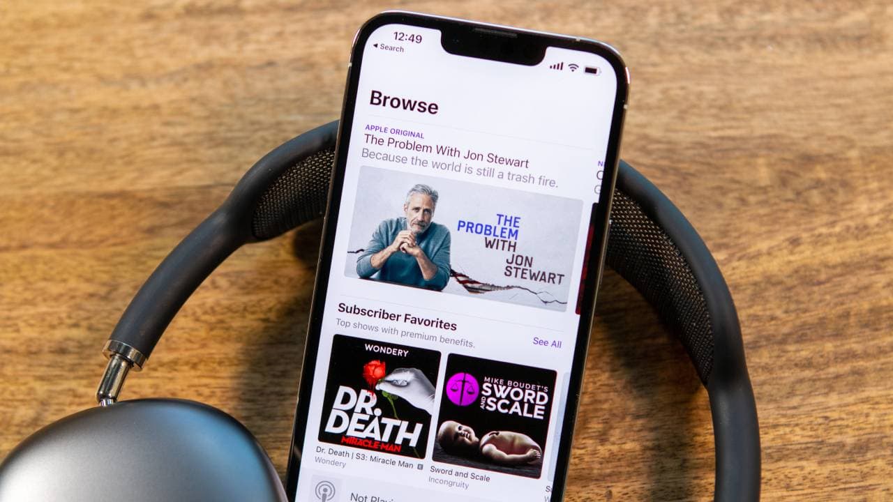 Aplikace Apple Podcasts