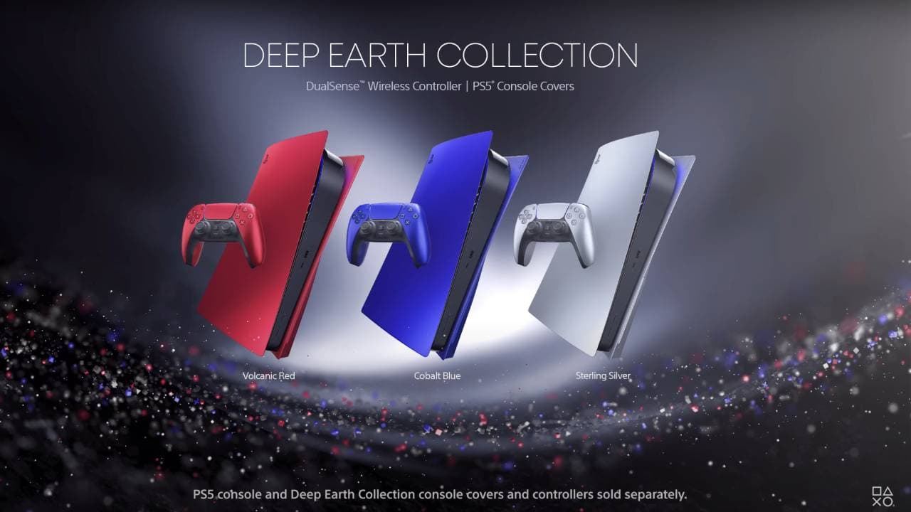 Playstation 5 v nových barvách Deep Earth Collection