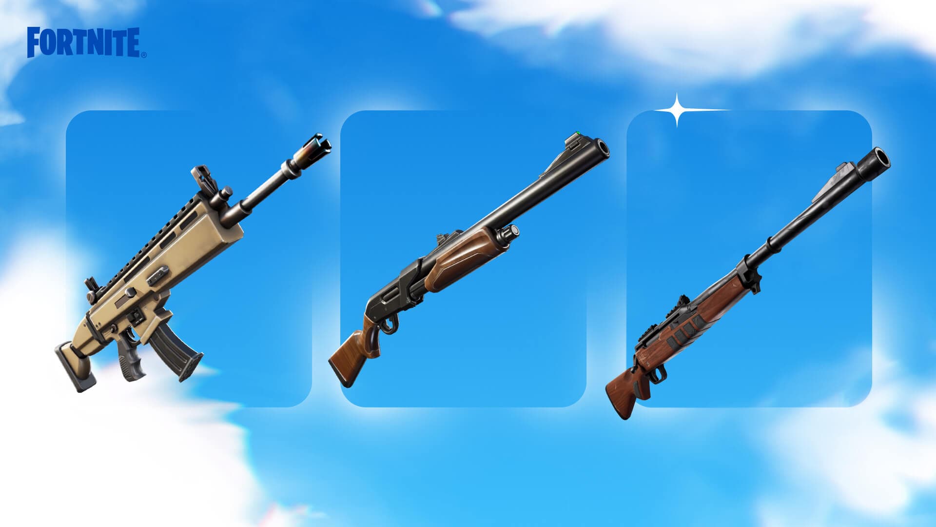 V Fornite OG se vedle původní mapy vrátily i původní zbraně a předměty | Zdroj: fornite.com