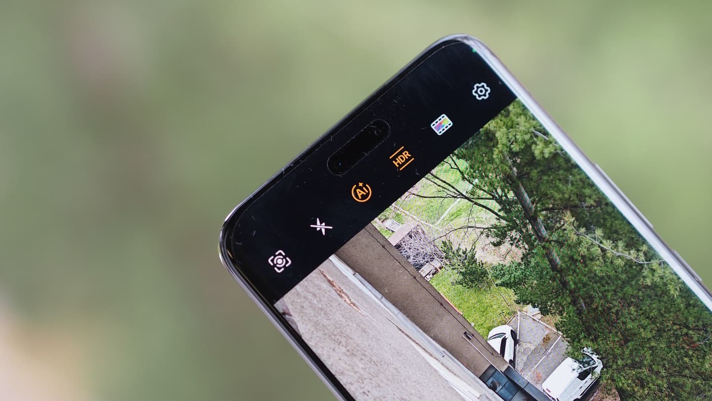 Detail na aplikaci Fotoaparát