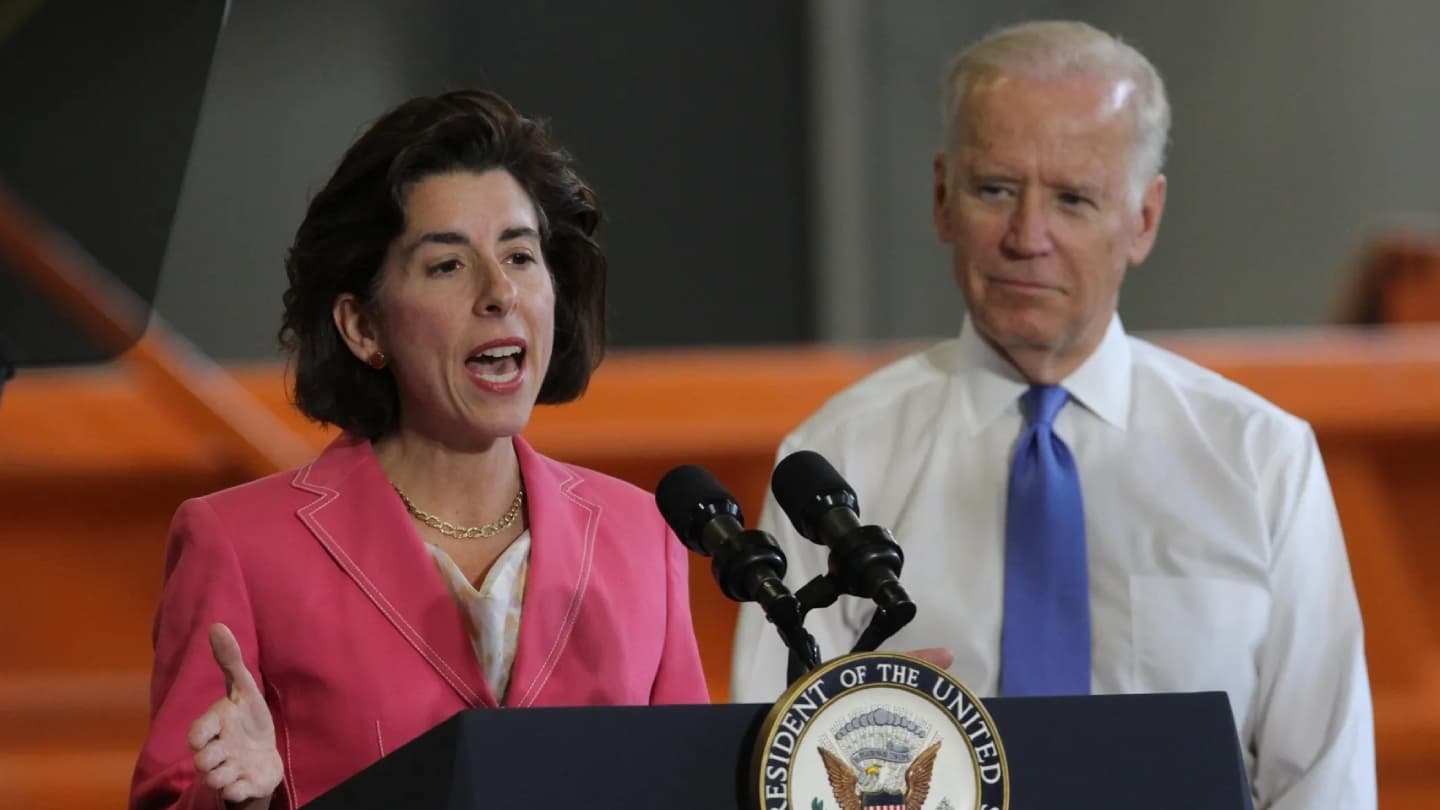 Gina Raimondo hovoří o hrozbě softwaru Kaspersky