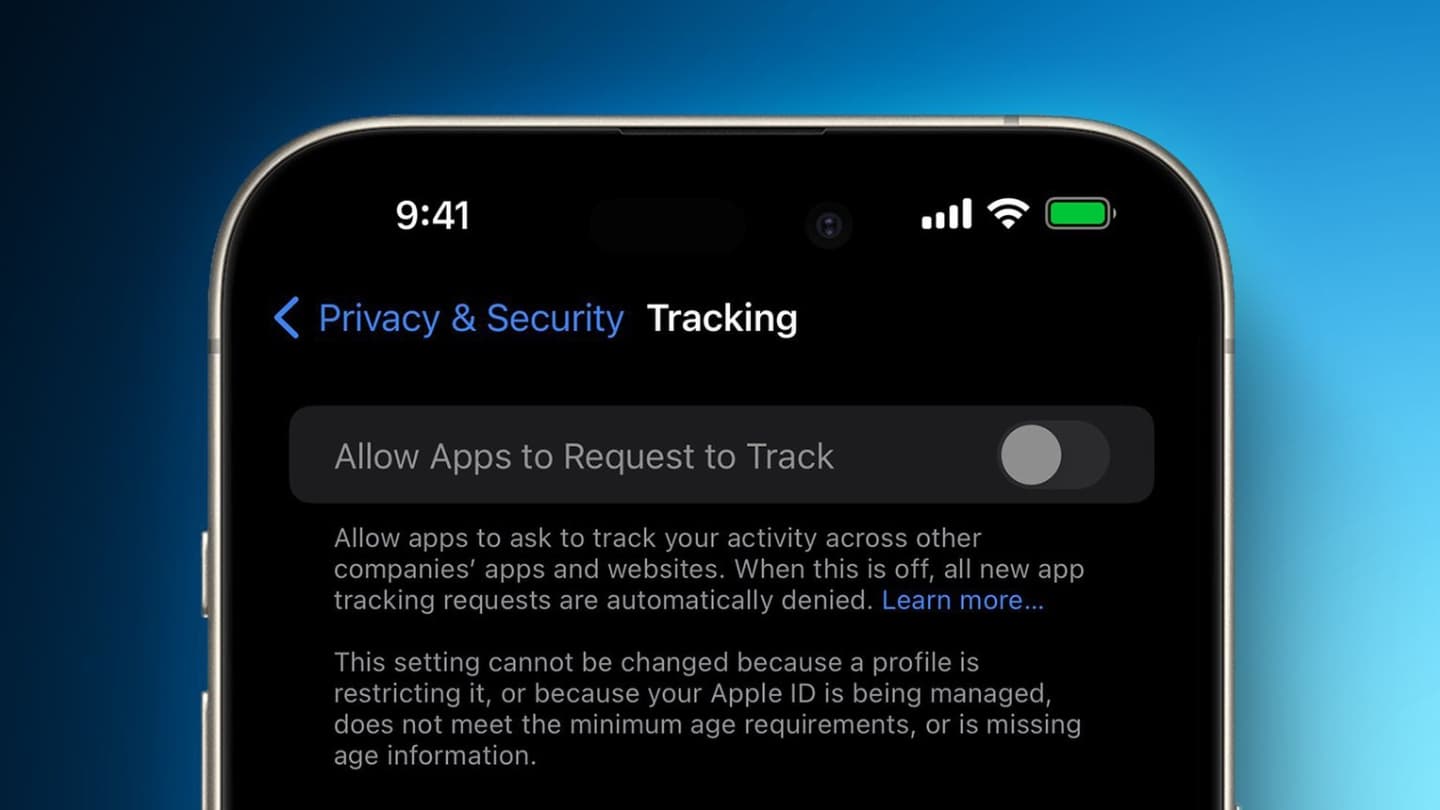 Jak povolit či nastavit sledování v nastavení iOS?