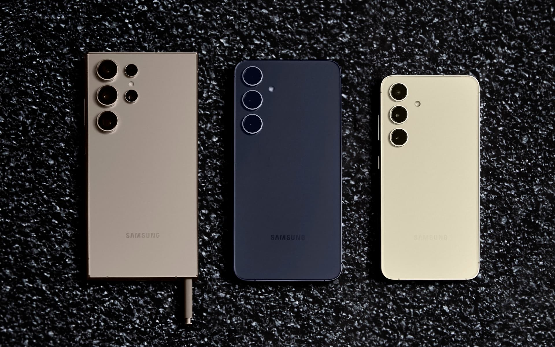 Samsung Galaxy S24, S24+ a S24 Ultra