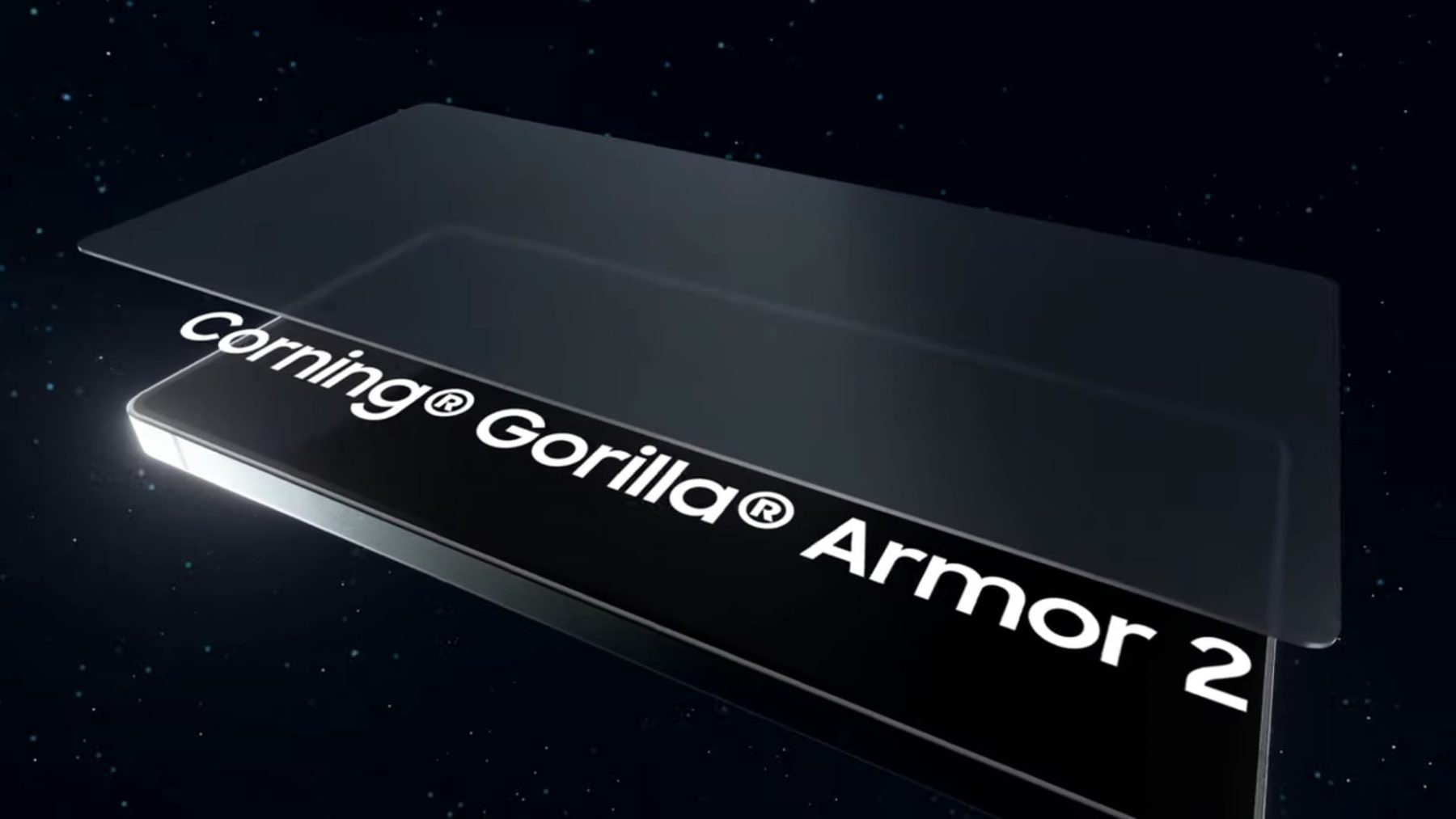 Ochranné sklo Gorilla Armor 2 u telefonu Samsung Galaxy S25 Ultra | foto: Samsung