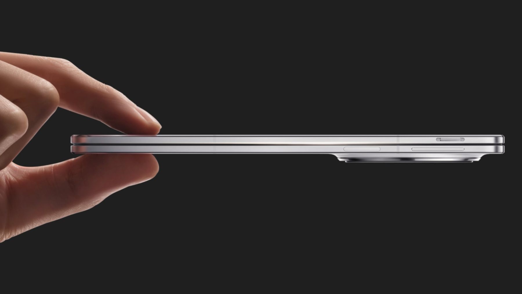 Tloušťka telefonu Oppo Find N5 | foto: Oppo