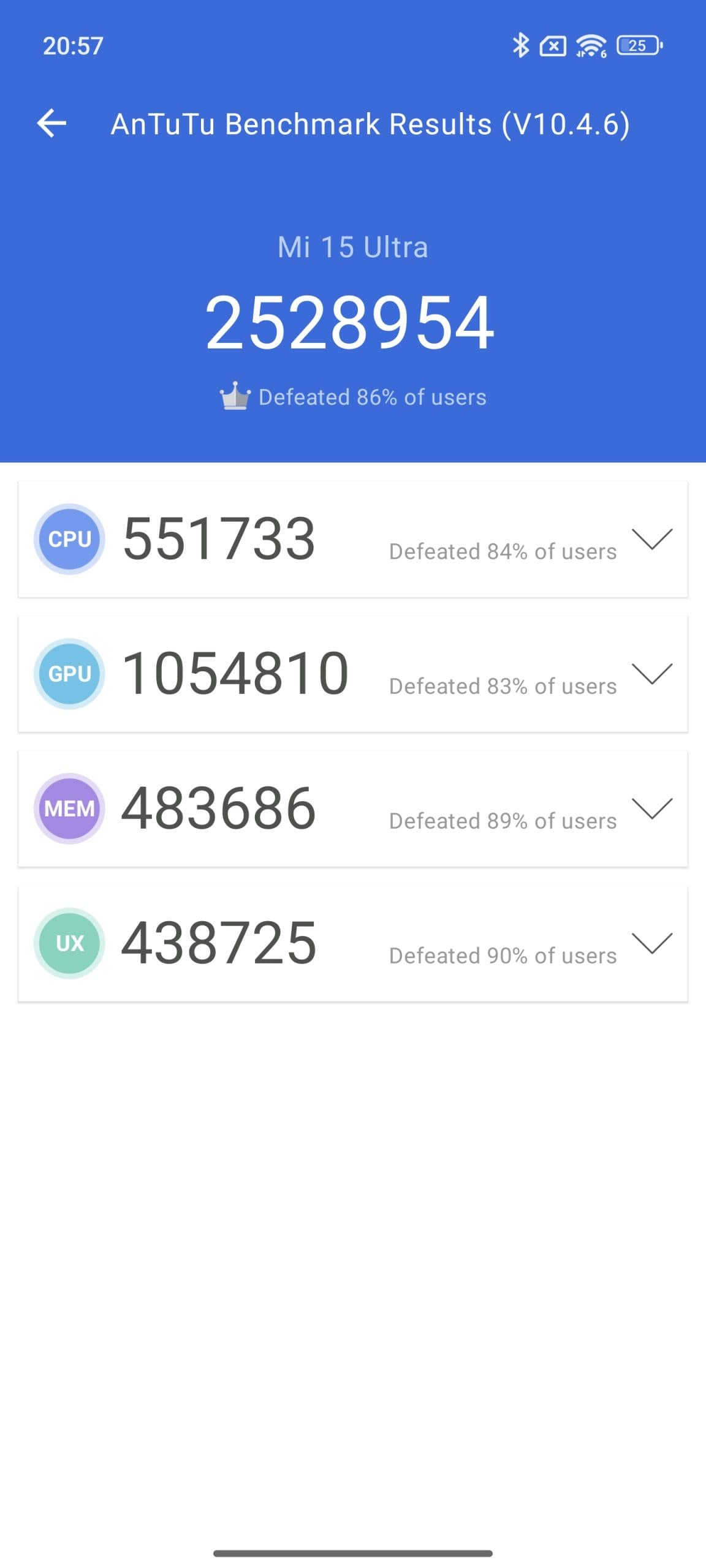 Antutu 10 benchmark