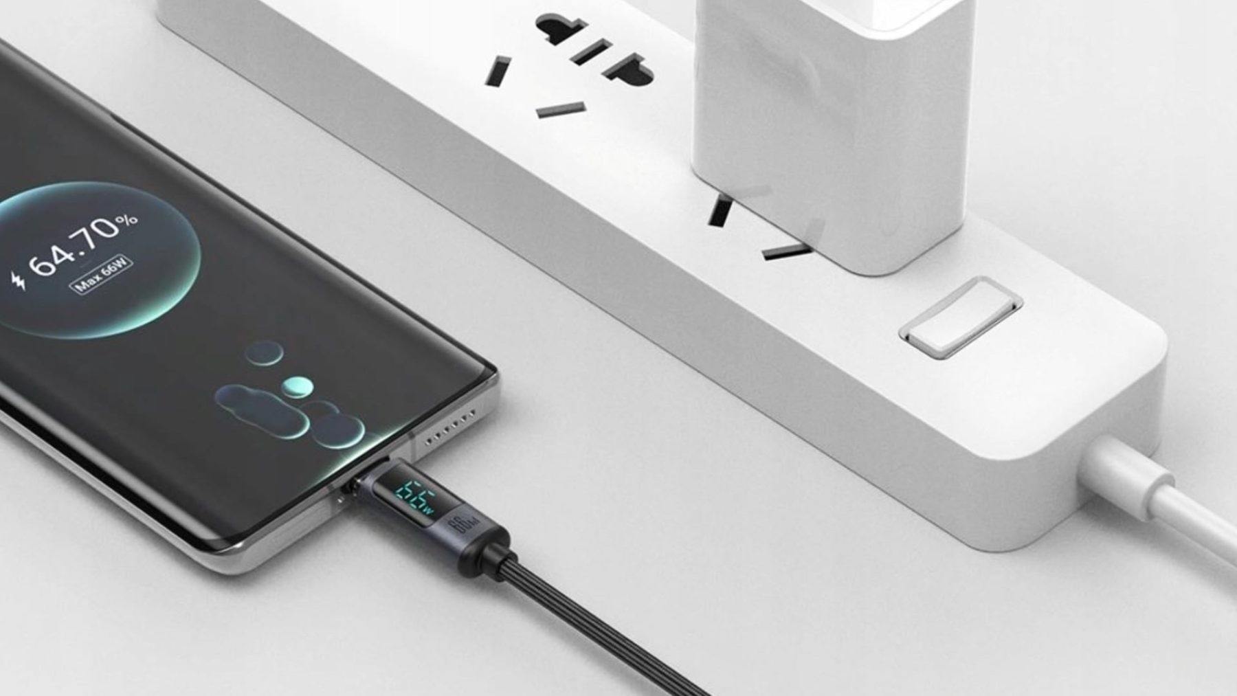 Neobyčejný USB kabel pro mobily | foto: Allegro