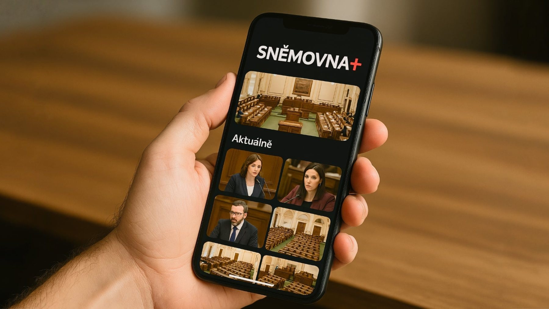 Nová streamovací služba Sněmovna+ | foto: Martin Skořepa