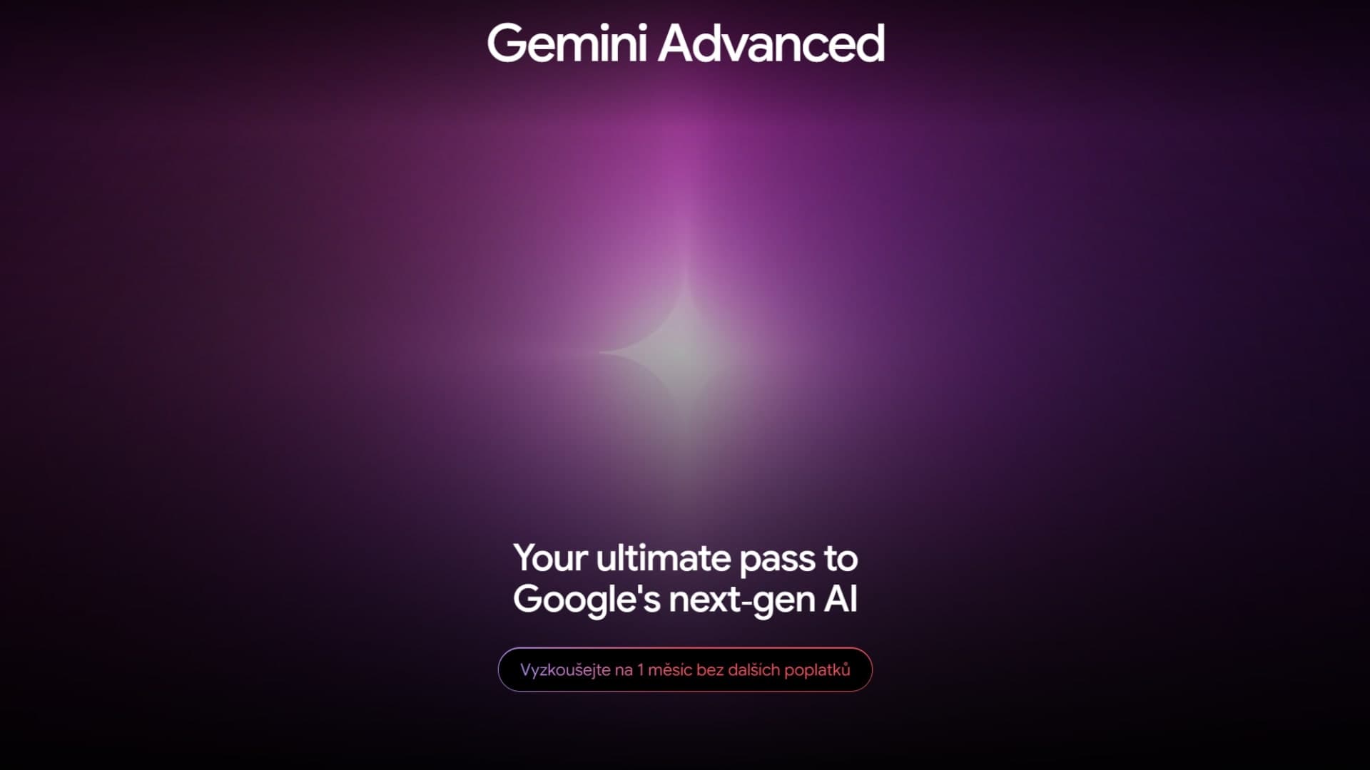 Gemini Advanced zkušební nabídka | foto: Richard Šimáček