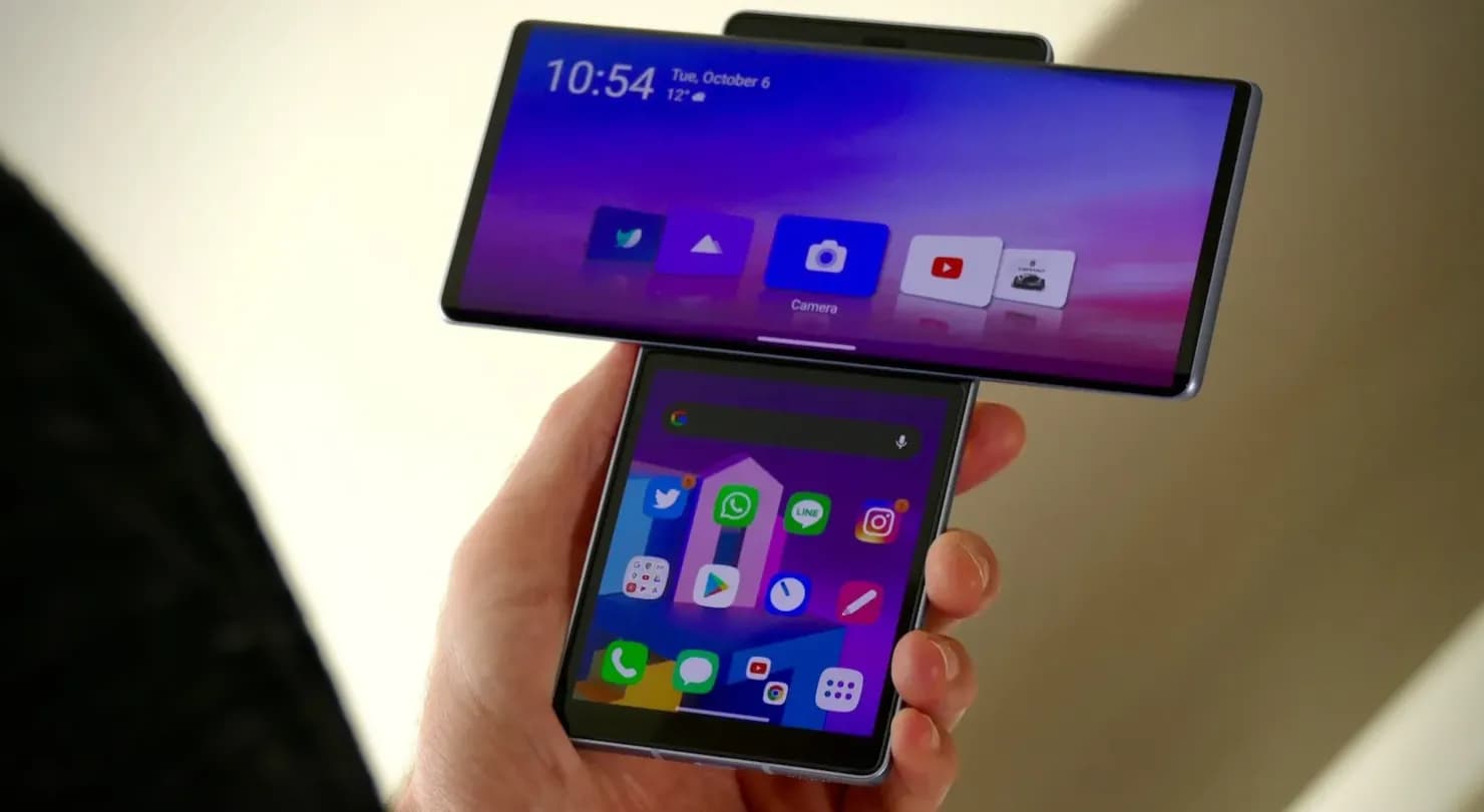 LG Wing s pohyblivou obrazovkou | foto: Digital Trends