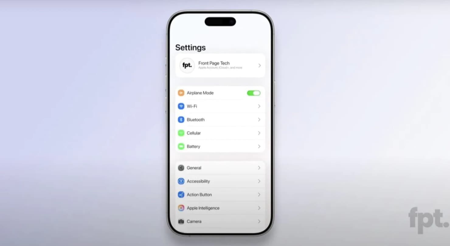 Pohled na předělanou aplikaci Nastavení | foto: FTP
