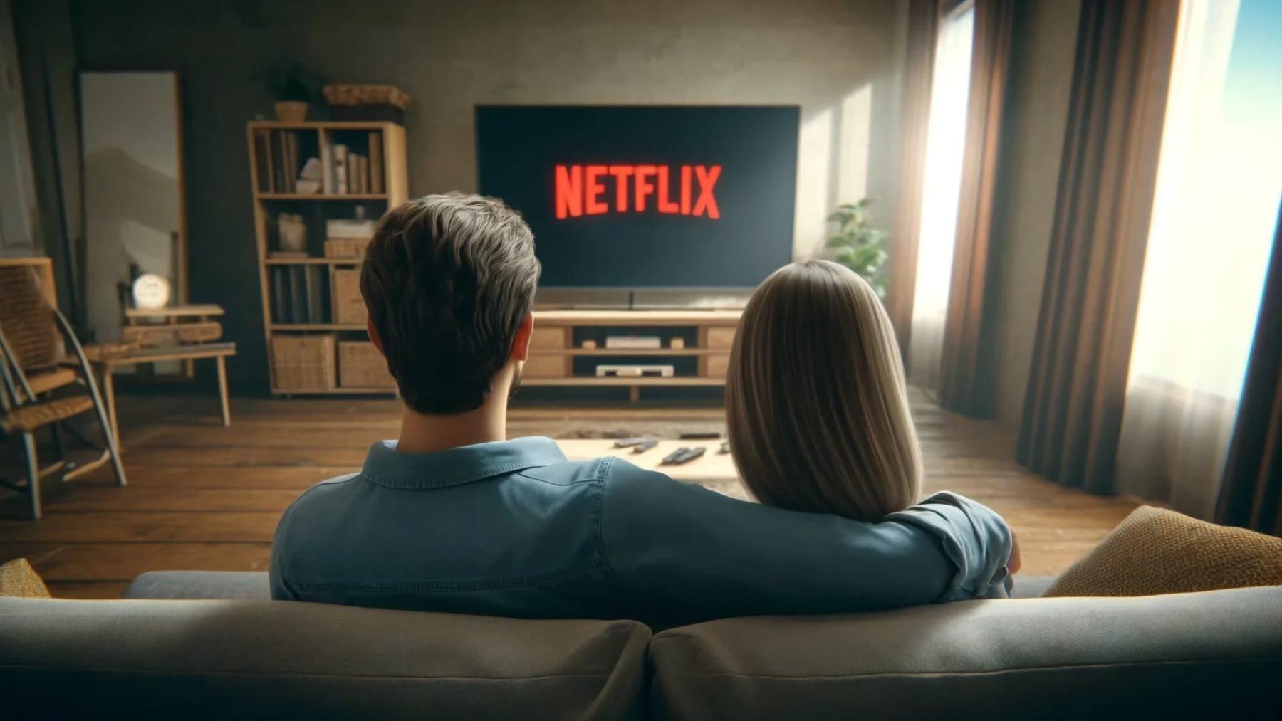 Mladý pár sledující Netflix | Zdroj: Luboš Srb