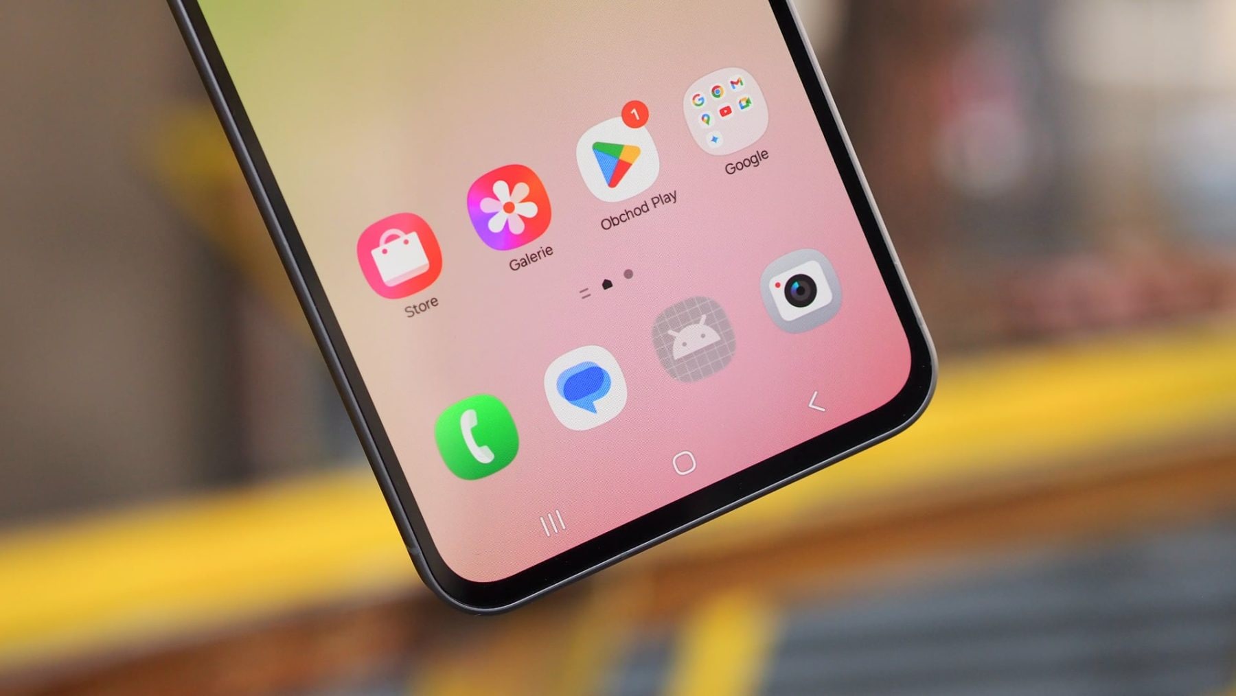 Samsung Galaxy A56 5G, uživatelské rozhraní | foto: Luboš Srb