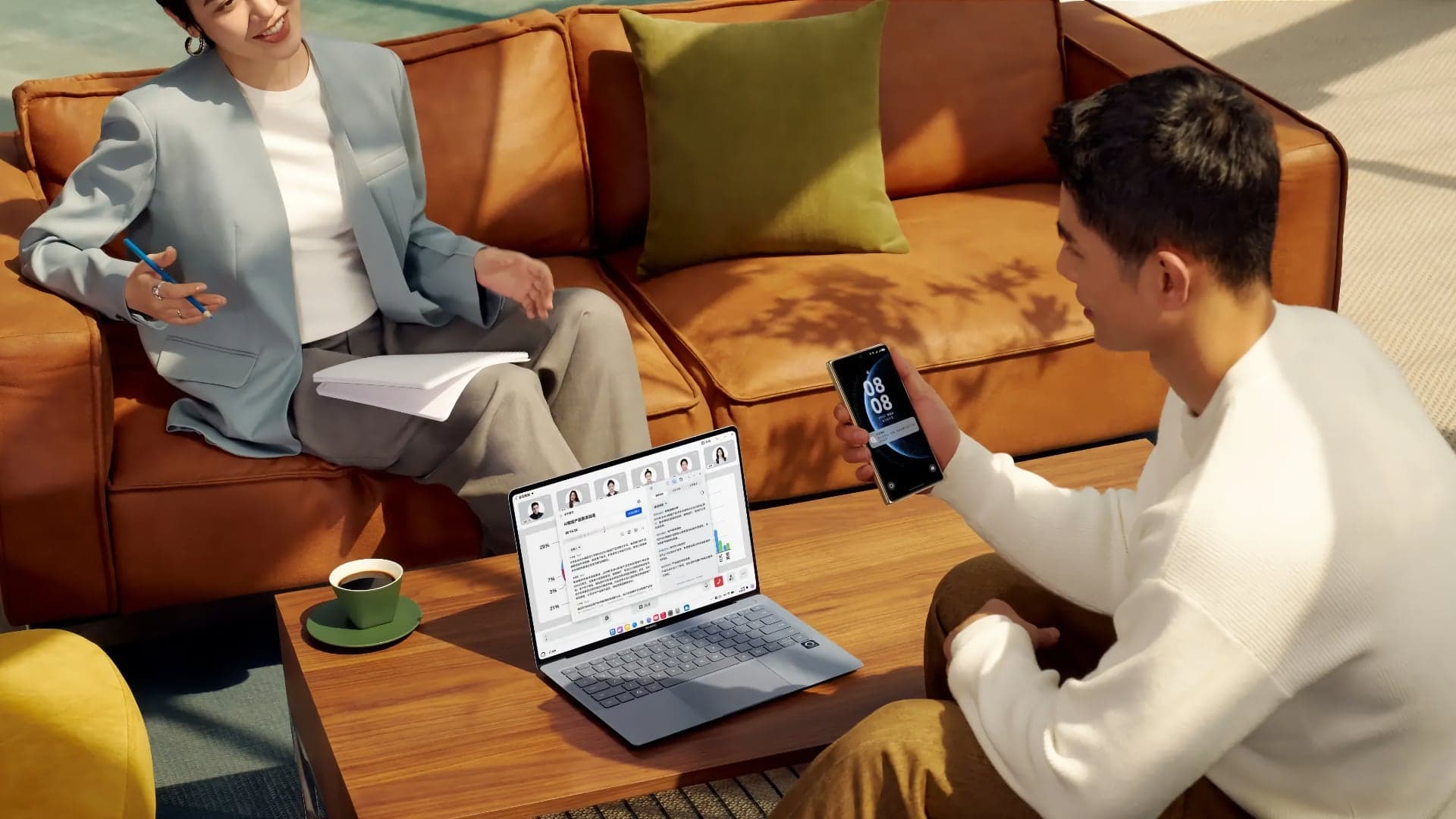 Počítač Huawei s Harmony OS | foto: Huawei