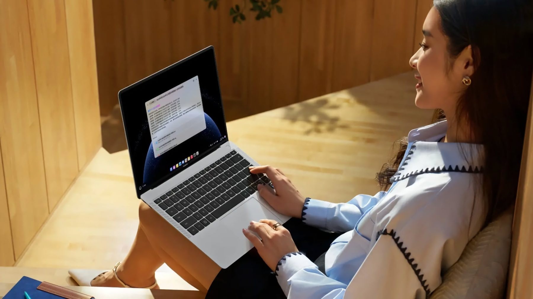 Počítač Huawei s Harmony OS | foto: Huawei