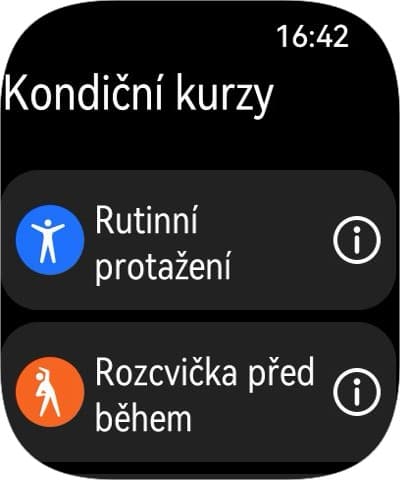 Kondiční kurzy