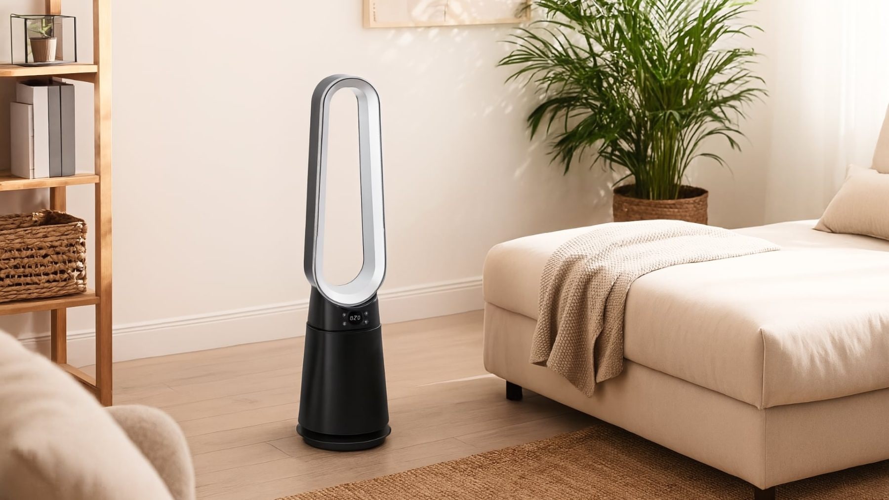 Bezlopatkový ventilátor z Lidlu | foto: Lidl