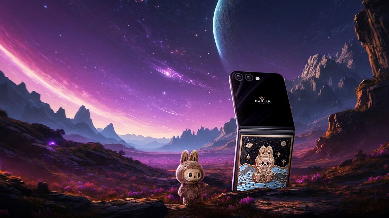 Samsung Galaxy Z Flip 7 v úpravě Cabubu on Venus | foto: Caviar