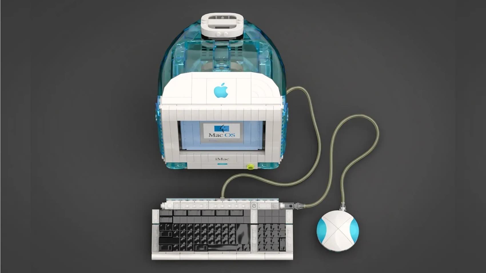 LEGO počítač iMac G3 | foto: terauma