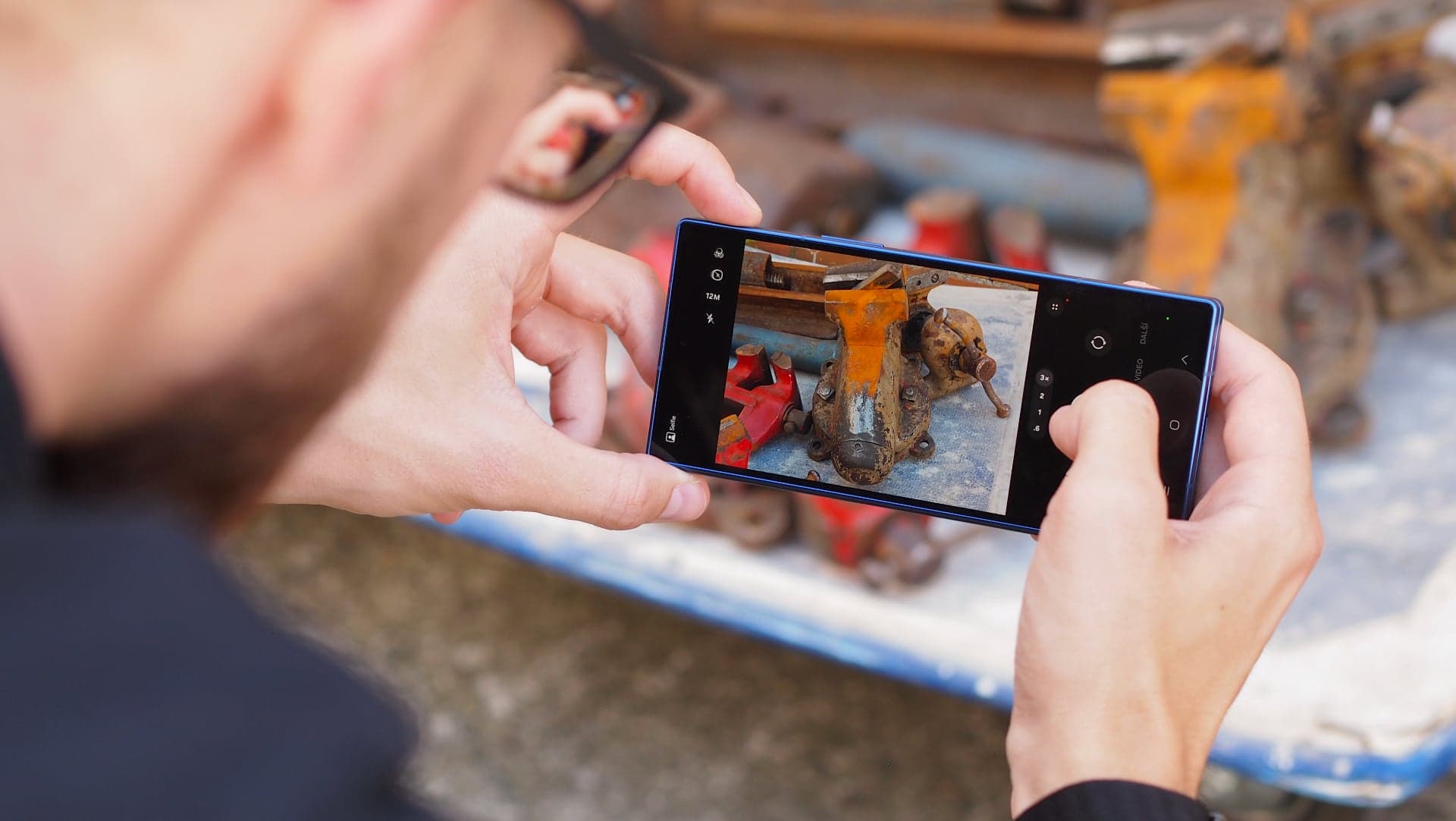 Focení s telefonem Samsung Galaxy Z Fold 7 | foto: Luboš Srb