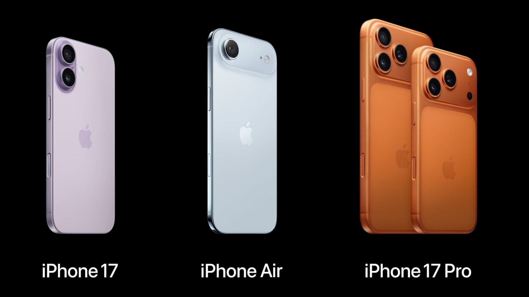 Nové iPhony 17 | foto: Apple
