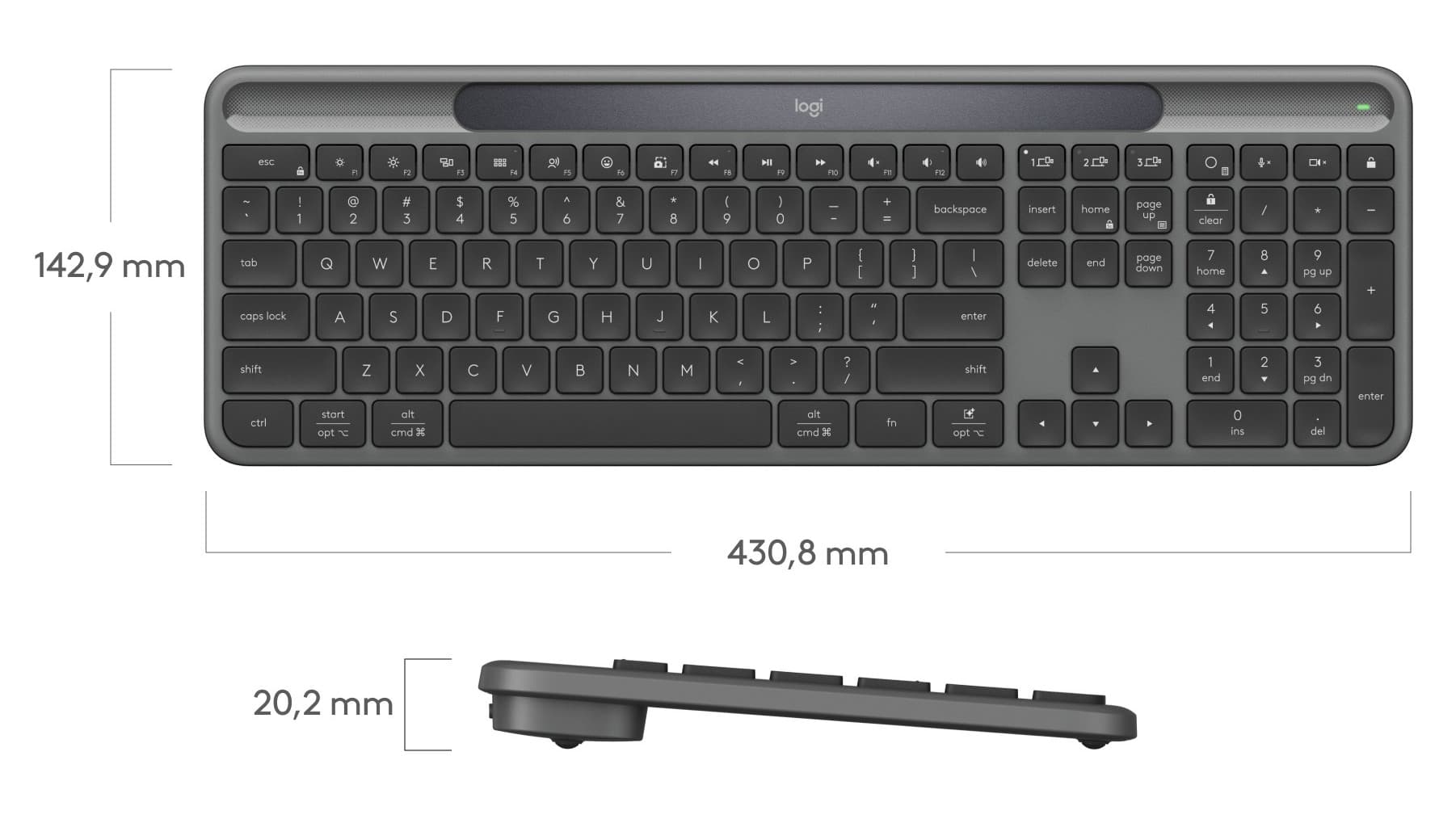 Logitech Signature Slim Solar Plus | foto: Winfuture