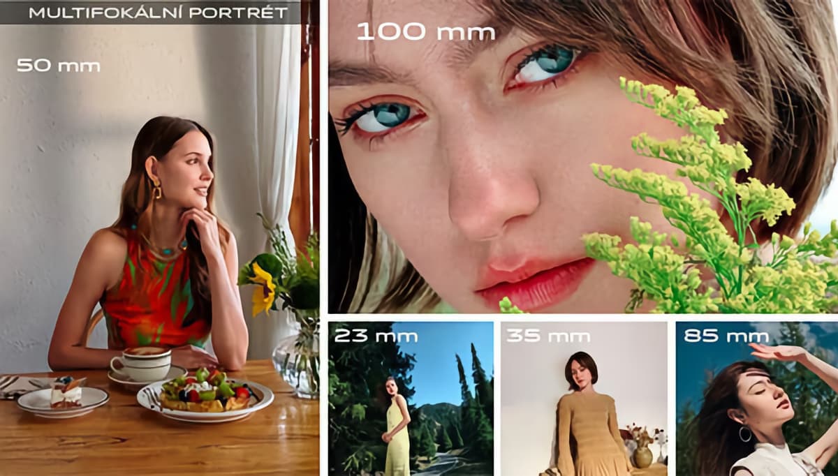 Možnosti portrétu Vivo X300 Pro | Zdroj: Vivo