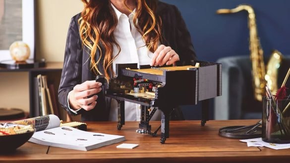 Zábava a umění v jednom: Alza má hrající piano z LEGO kostiček v obří slevě