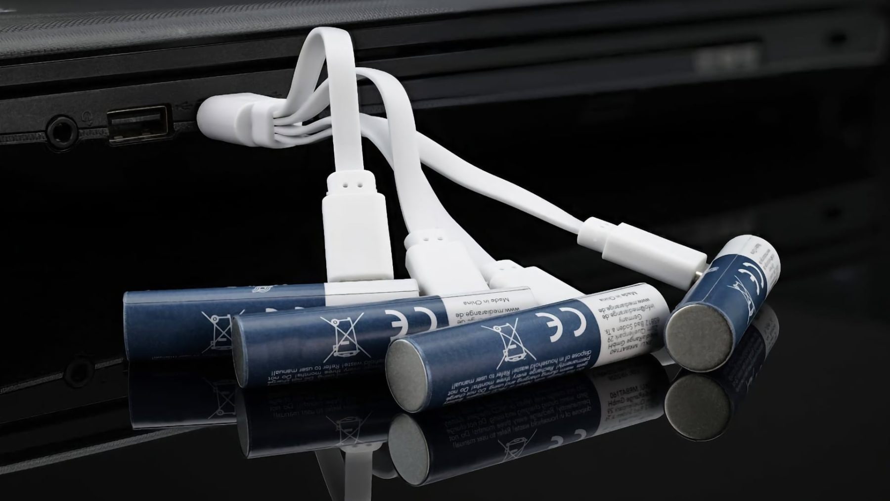 Nabíjecí USB-C tužkové baterie od MediaRange | Zdroj: MediaRange