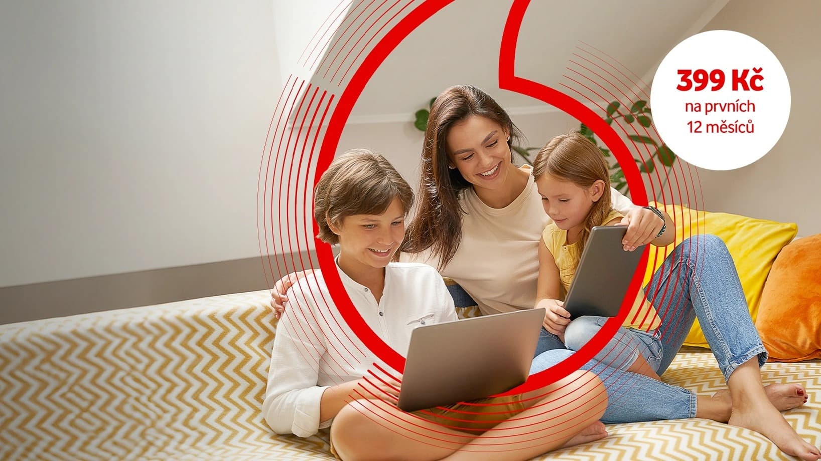 Vodafone pevný internet | Zdroj: Vodafone