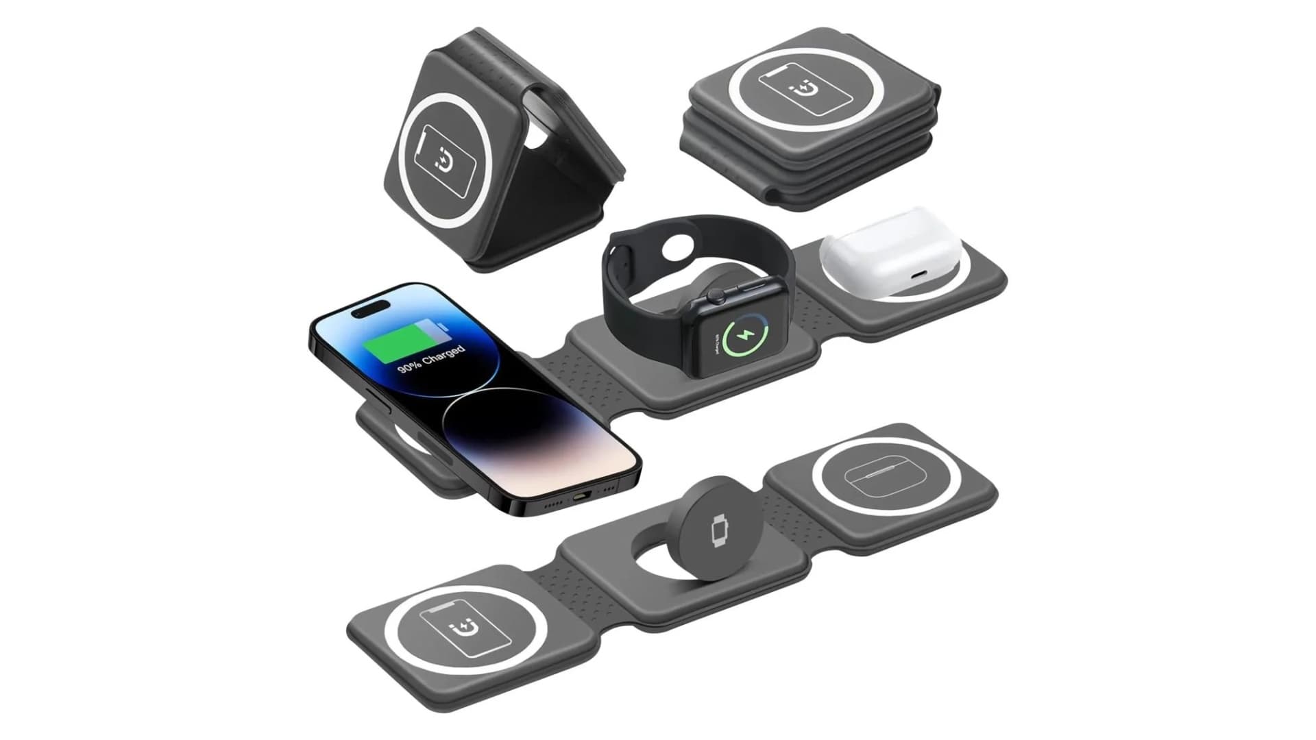 Bezdrátová nabíječka VALE 3 v 1 | Zdroj: Lidl