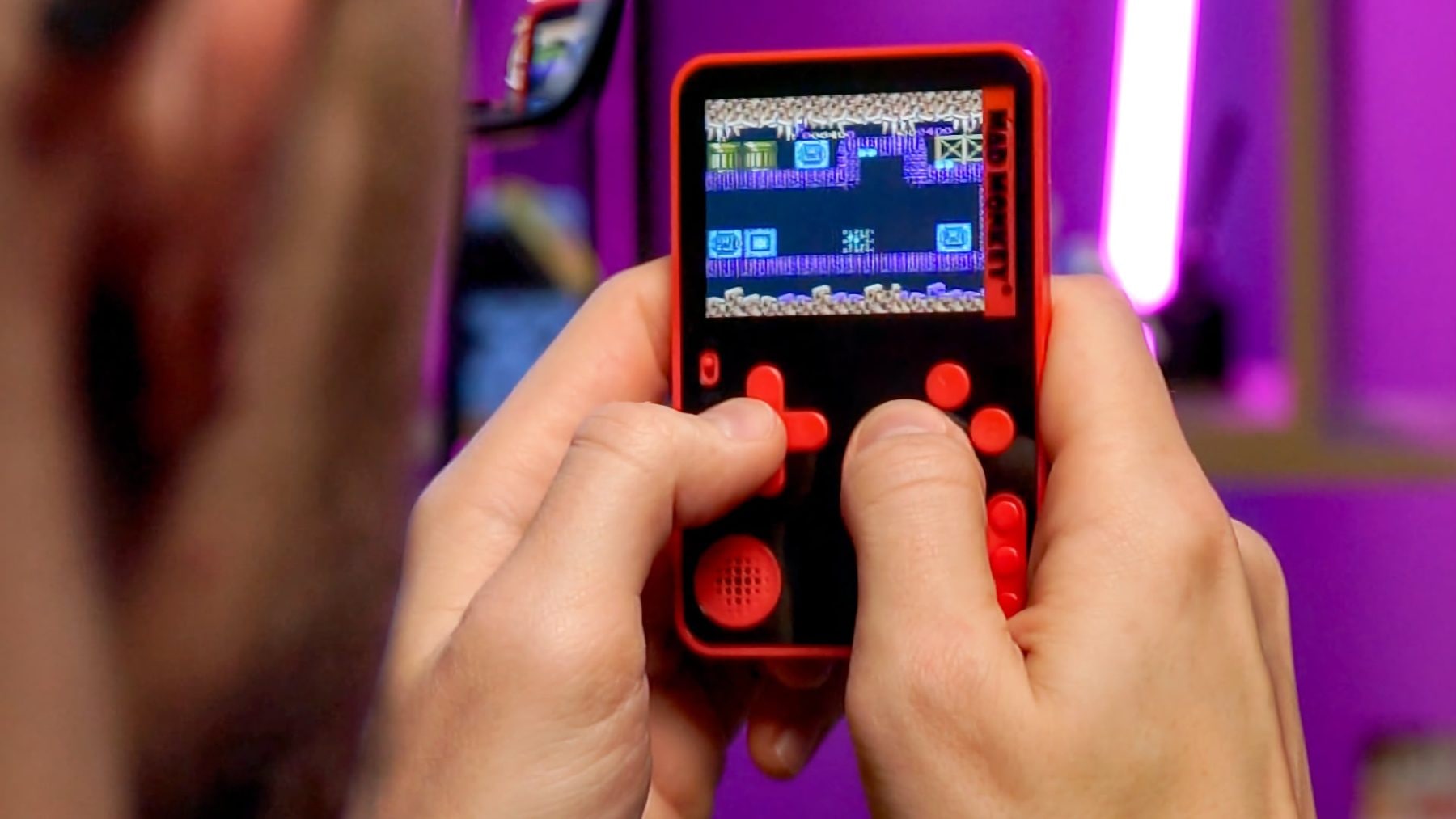 Herní konzole Mad Monkey z Lidlu | Zdroj: Luboš Srb