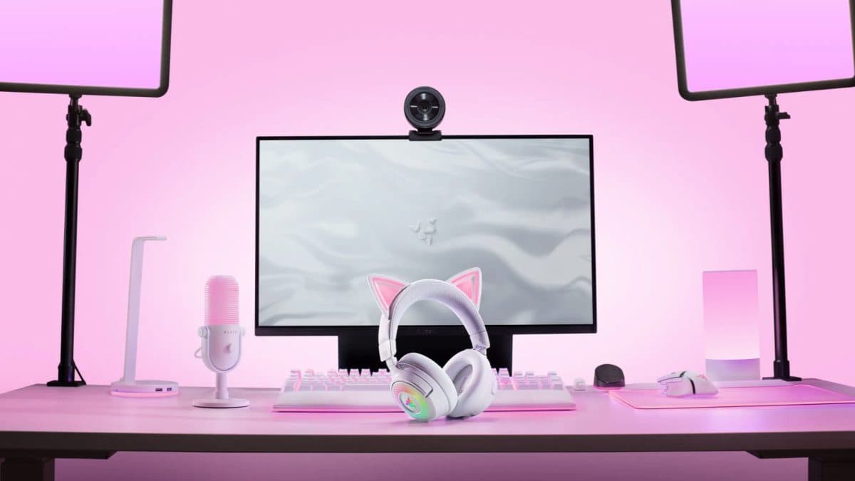 Sluchátka Razer Kraken Kitty V3 Pro | Zdroj: Razer