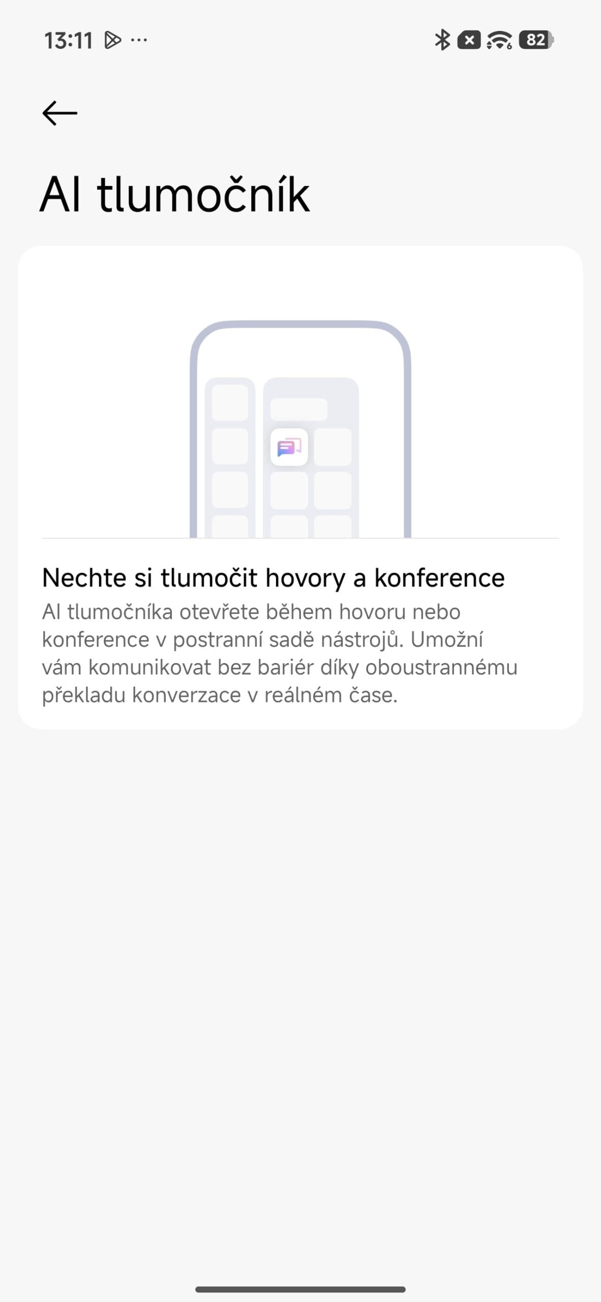 AI tlumočník při hovorech na Xiaomi 15T Pro | Zdroj: Tomáš Rajnoch