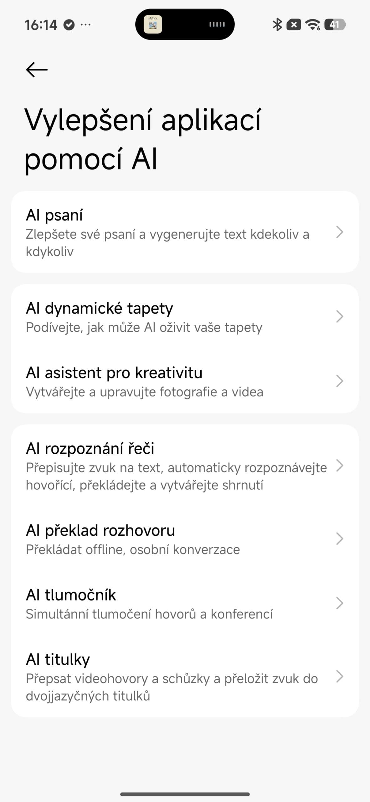 HyperOS 3 a AI | Zdroj: Tomáš Rajnoch