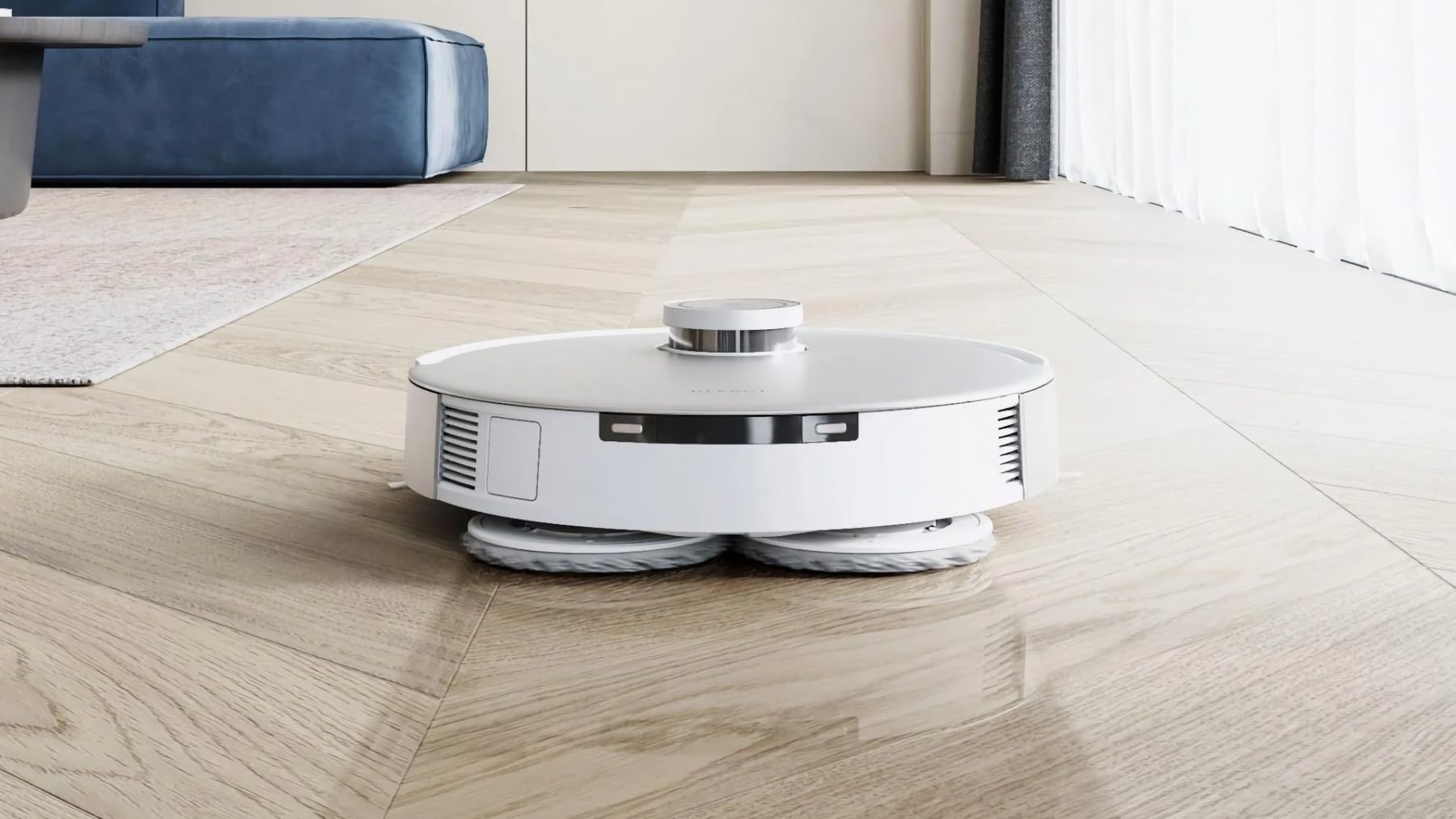 Robotický vysavač Deebot T20e Omni v akci | Zdroj: Lidl