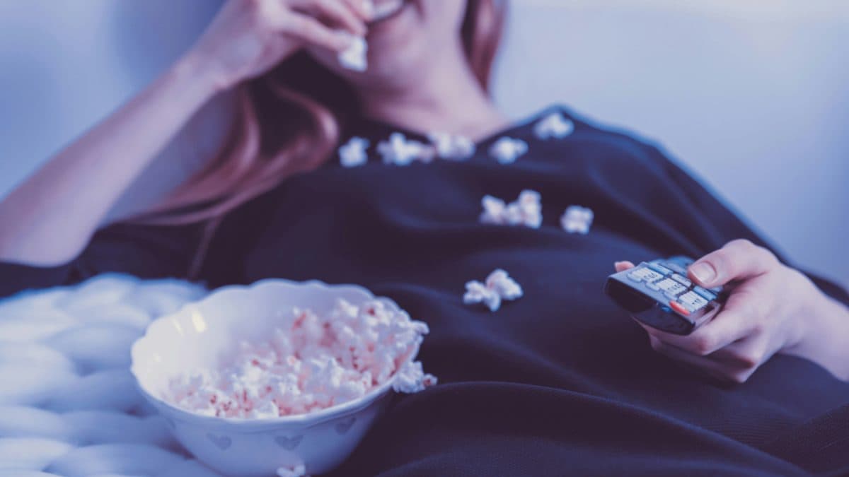 Sledování televize | Zdroj: Unsplash