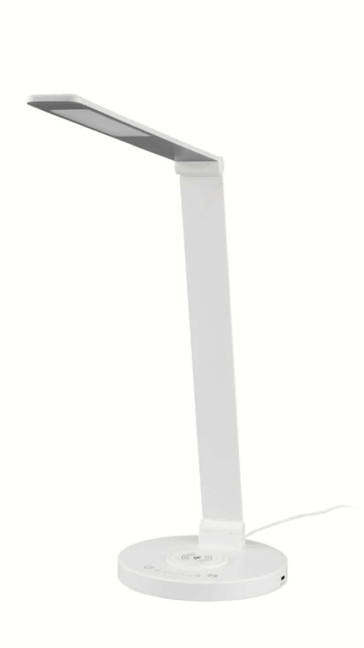 Stolní LED lampa Livarno v bílem provedení | Zdroj: Lidl