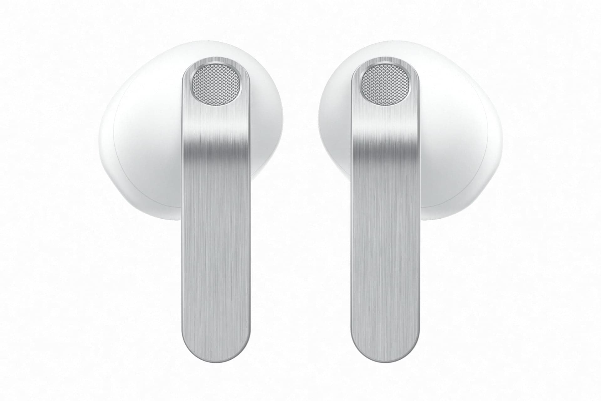 Samsung Galaxy Buds 4, bílá varianta | Zdroj: Samsung