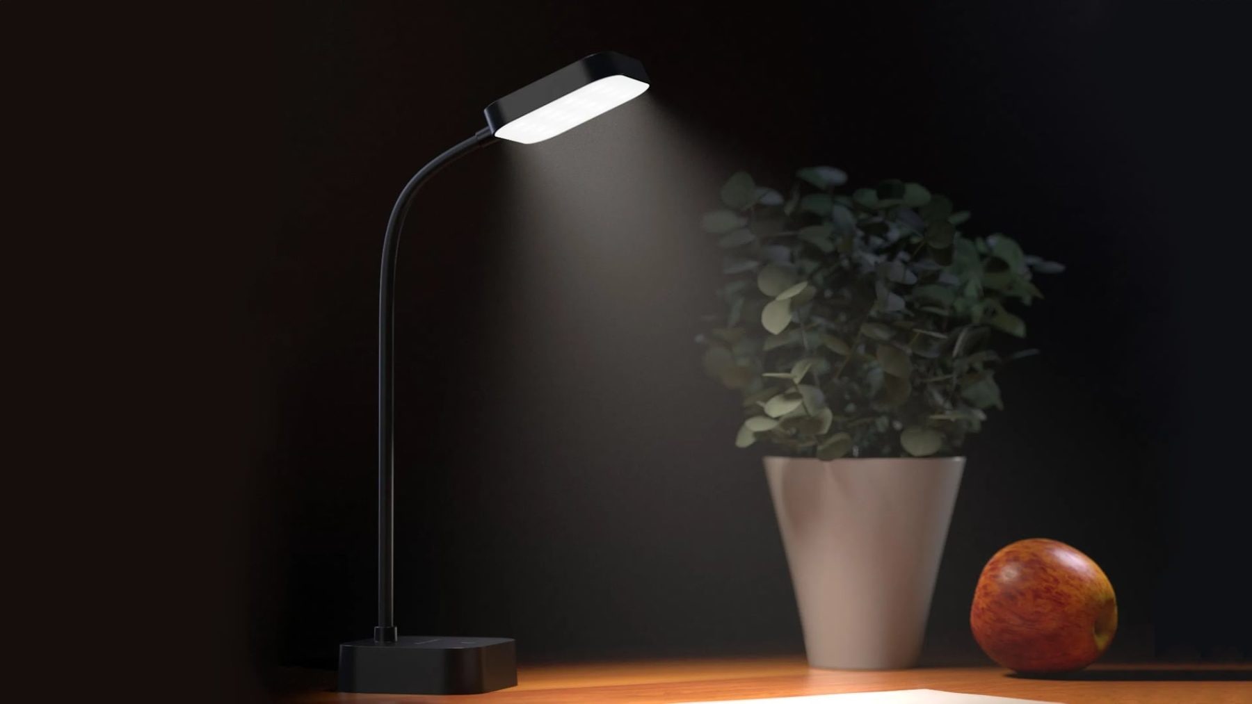 LED lampa AlzaPower LLT-51WDB | Zdroj: Alza