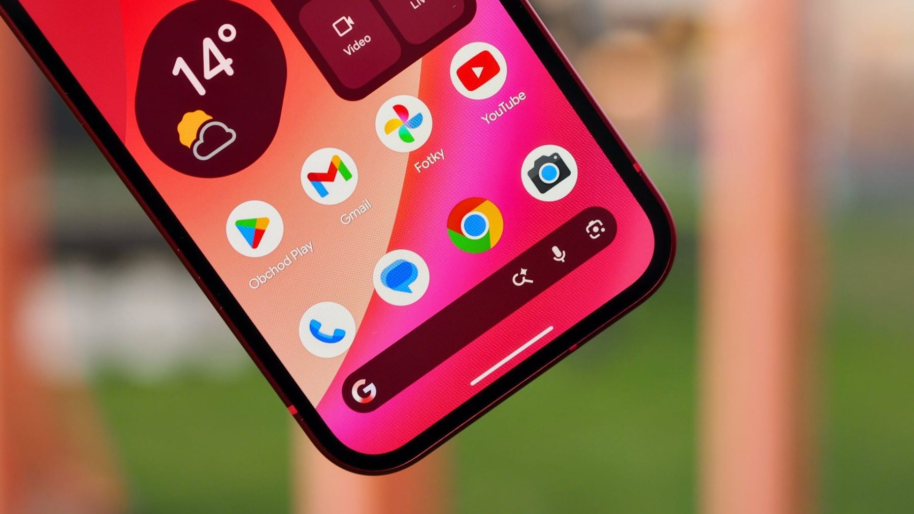Google Pixel 10a, uživatelské rozhraní | Zdroj: Luboš Srb