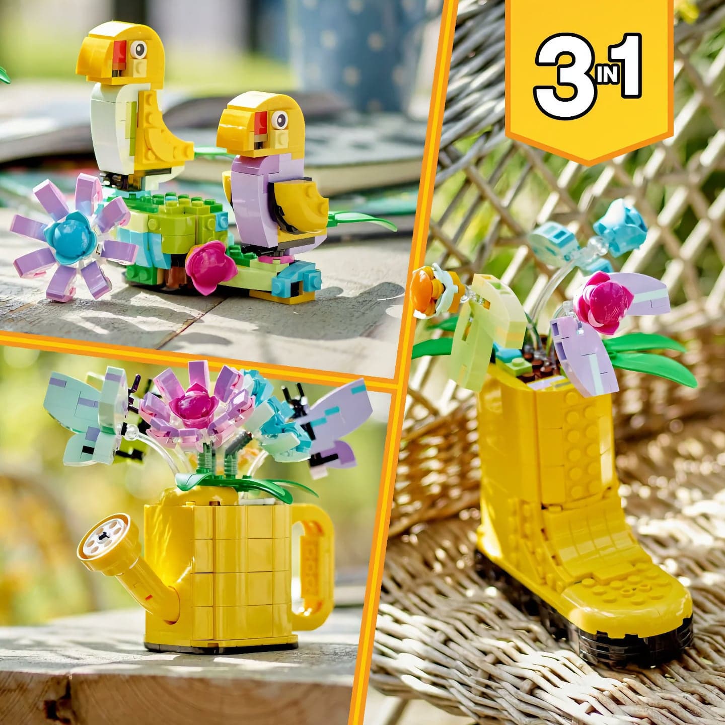 LEGO Creator 3v1, Konvička s květinami | Zdroj: Lidl